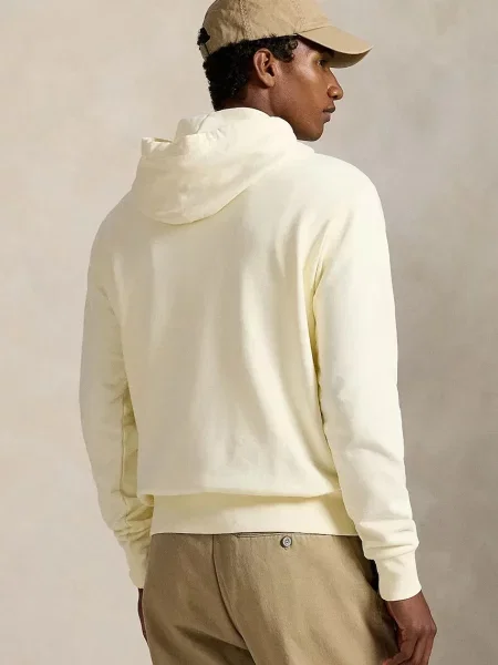 Polo Ralph Lauren mikina s kapucňou pánska béžová