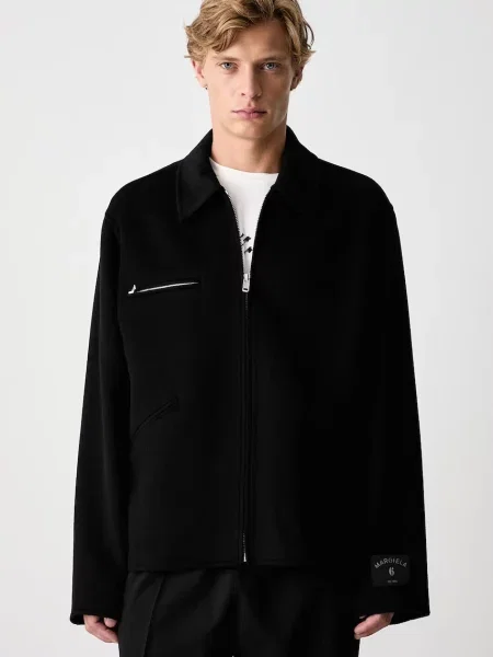 Maison Margiela bunda bomber pánska čierna