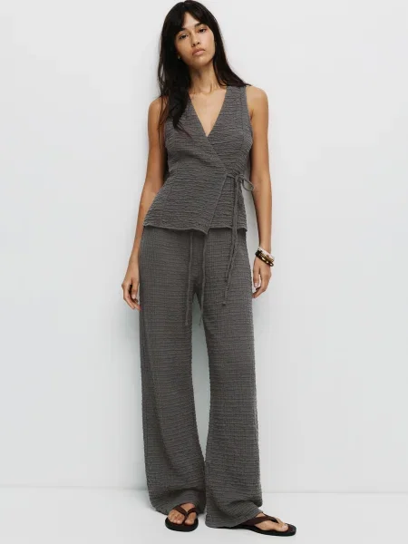 Pull&Bear Vestă gri