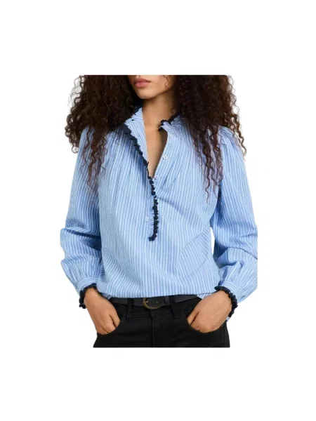 Bluzka Pepe Jeans niebieska