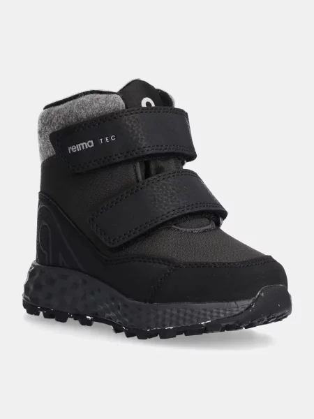 Detské snehule Reima Hallava peat grey čierna
