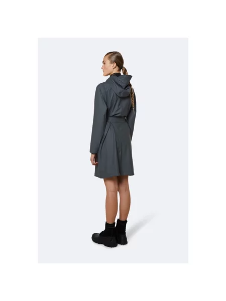 Rains Curve W Jacket Kobiety Kurtki Rains Czarny Size: M niebieska