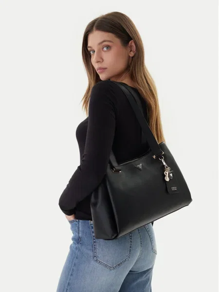 Geantă Guess negru