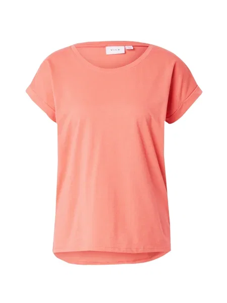 VILA Tricou VIDREAMERS rodie roșu