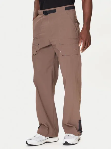 Adidas Hlače iz tkanine Premium Essentials Archive Utility rjava