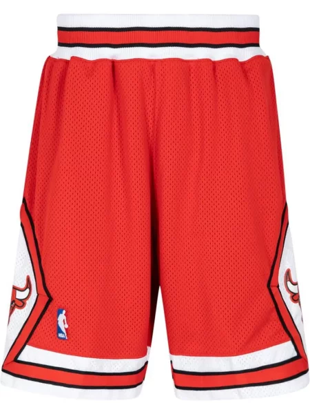 Pantaloni scurți Mitchell & Ness roșu