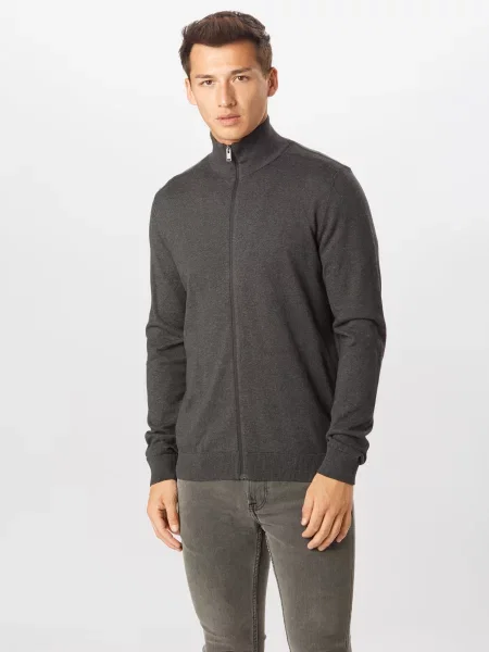 SELECTED HOMME Pletena jopa Berg antracit
