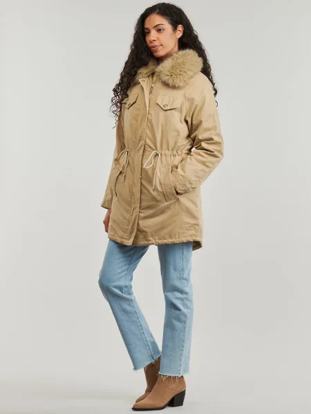 Geacă parka Guess bej
