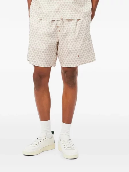 Pantaloni scurți Lacoste cu imagine tenis