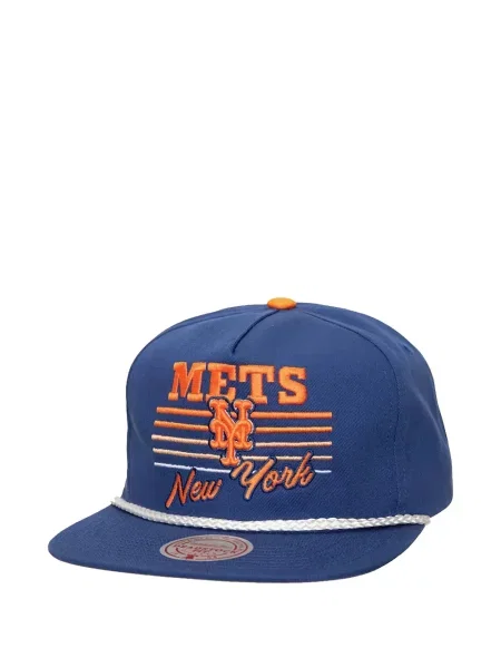 Șapcă Mitchell & Ness cu broderie albastru
