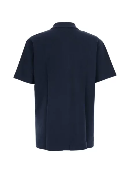 Polo Maison Kitsuné με κέντημα μπλε