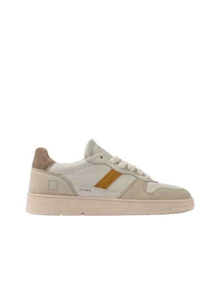 Sneakersy D.a.t.e. skórzane beżowe