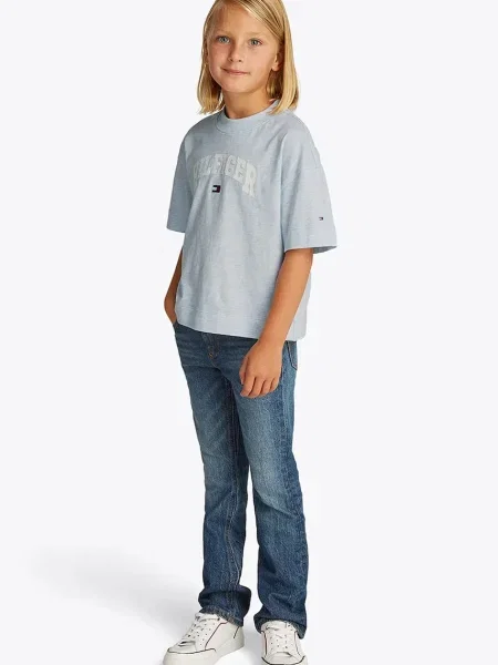 Tommy Hilfiger Dječja majica kratkih rukava plava