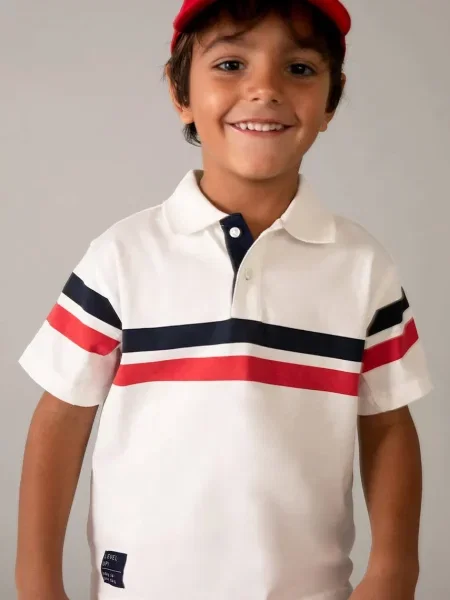 Mayoral polo tričko bílé