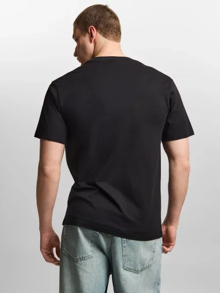Koszulka sportowa Prosto Crack Box Logo z krótkim rękawem czarna