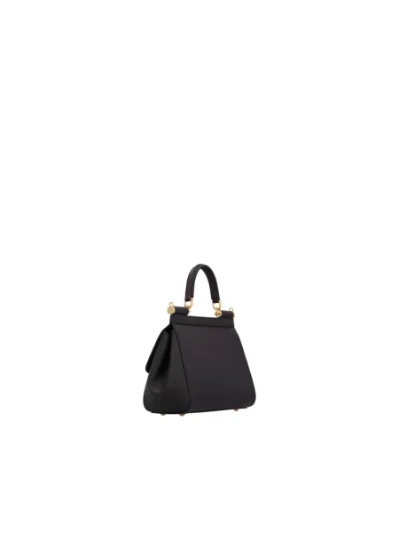 Torebka Dolce And Gabbana zamszowa czarna