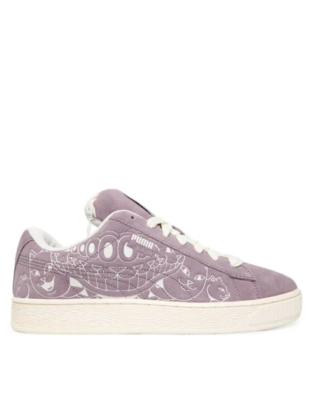 Велурени маратонки Puma x RIPNDIP Suede XL мъжки лилаво виолетово