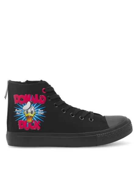 Sneakers Donald Duck μαύρο