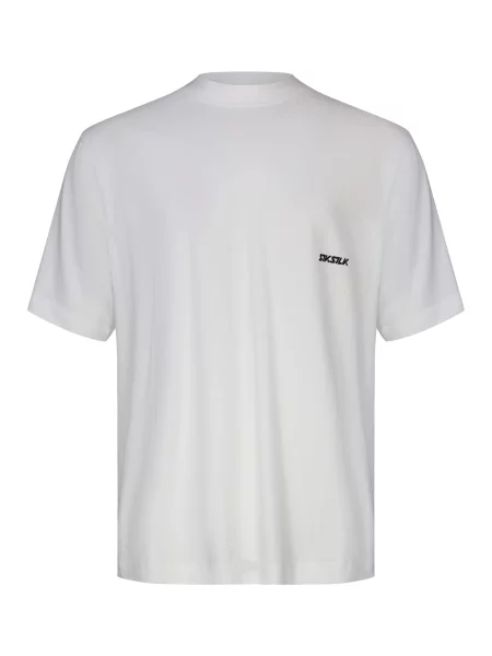 SikSilk Tričko černá bílá
