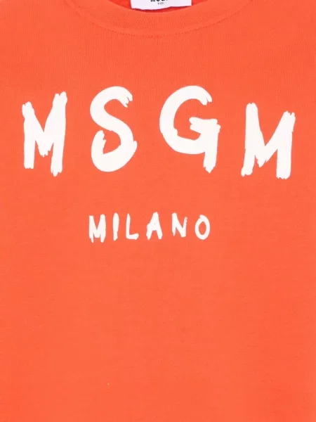 Bluza dziecięca Msgm czerwona