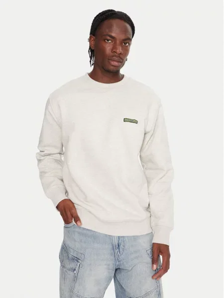 DC Shoes Pulóver Patch It szürke