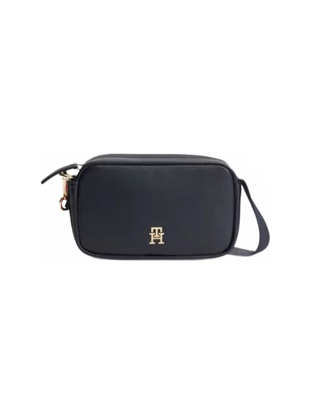 TOMMY HILFIGER Geantă de umăr marin / roșu / alb albastru