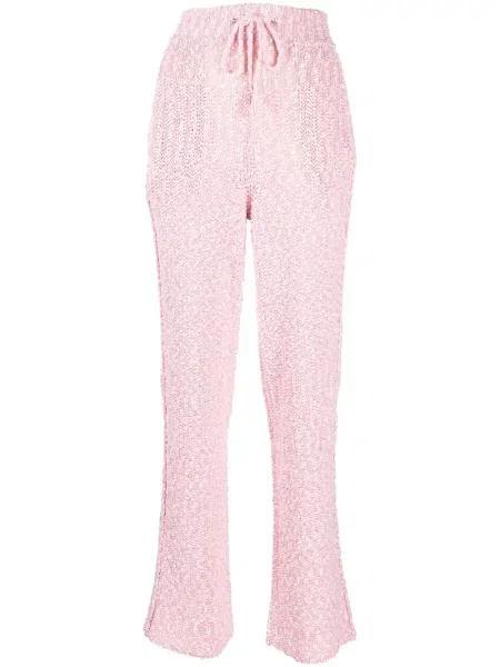 Pantaloni Ferragamo roz