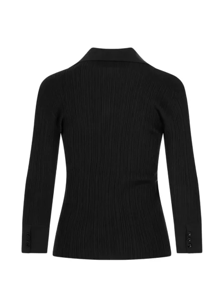 Lung top Agnona negru