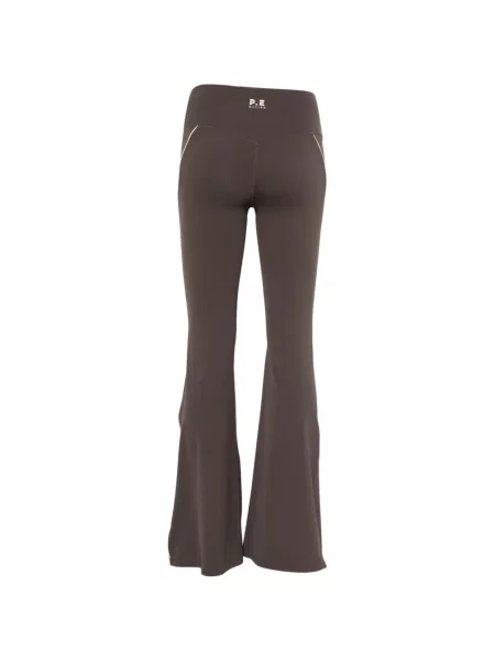 Pantaloni P.e Nation cu imagine maro