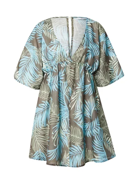 ABOUT YOU Rochie Fabiola azur / oliv / pastel verde