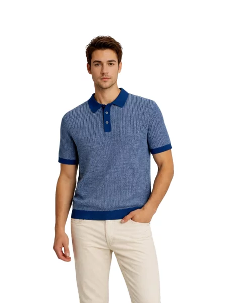 JACK & JONES Tricou Bluchris albastru închis alb