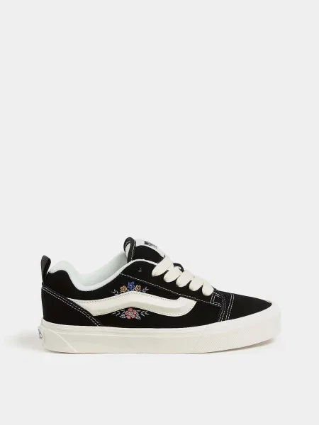 Кеди низькі Vans замша/текстиль чорний