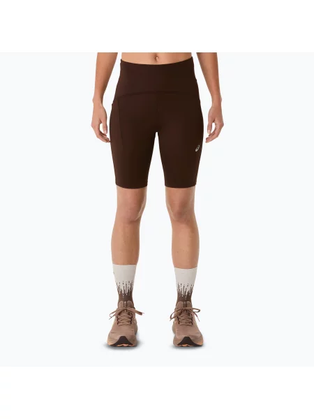Шорти для бігу ASICS Road High Waist Sprinter coffee