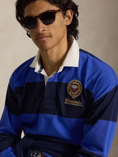 Polo Ralph Lauren пуловер мъжки от Wimbledon синьо