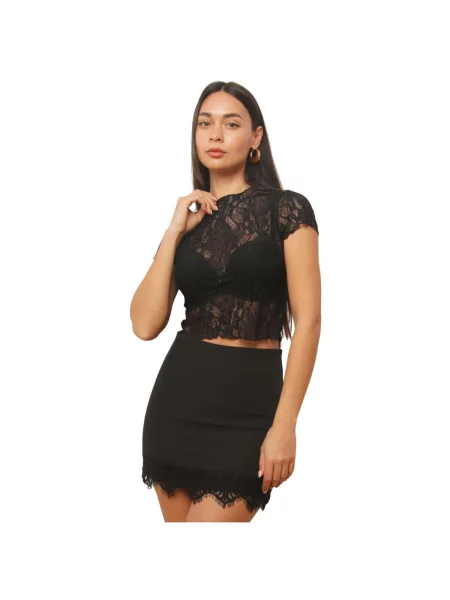 Top La Modeuse crna