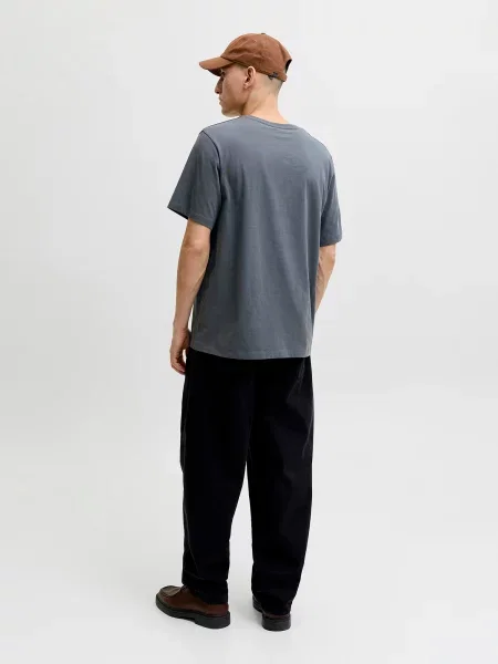 JACK & JONES Tričko / tmavosivá sivá