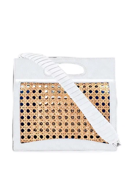 Geantă shopper Tyler Ellis alb