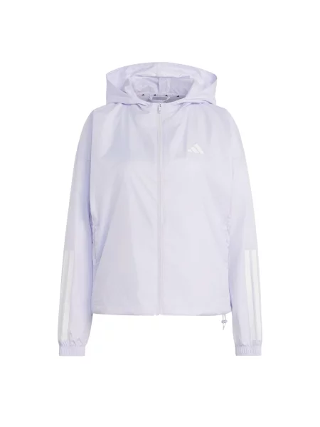 ADIDAS PERFORMANCE Jachetă de trening Hyperglam mov pastel alb