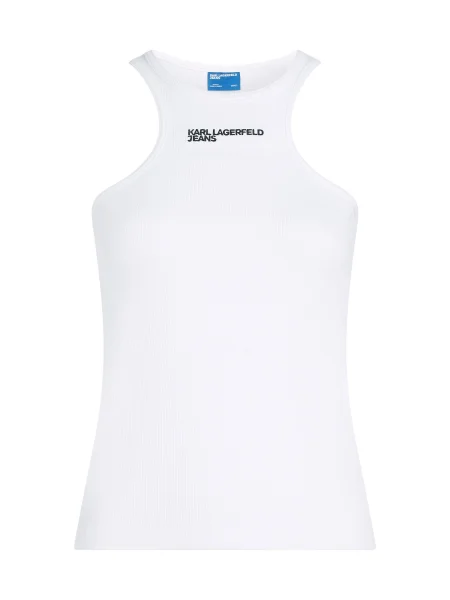 Top Karl Lagerfeld Jeans alb