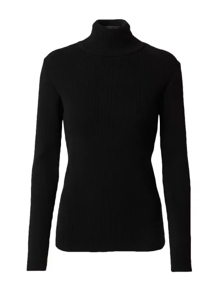 Herrlicher Tricou Sinah' negru
