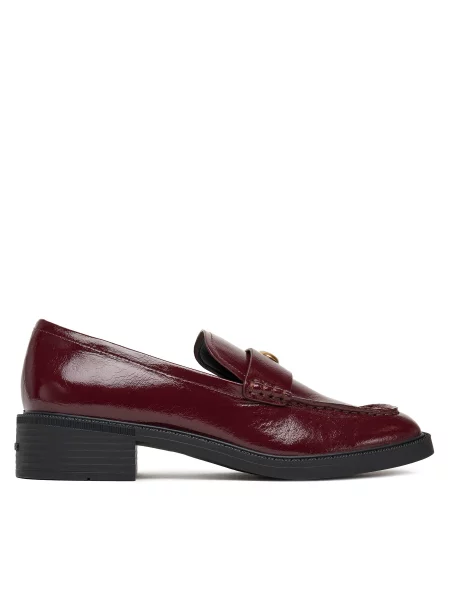 Loafers Coach μπορντό