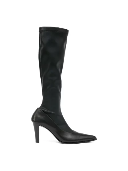 Botki Mm6 Maison Margiela skórzane czarne