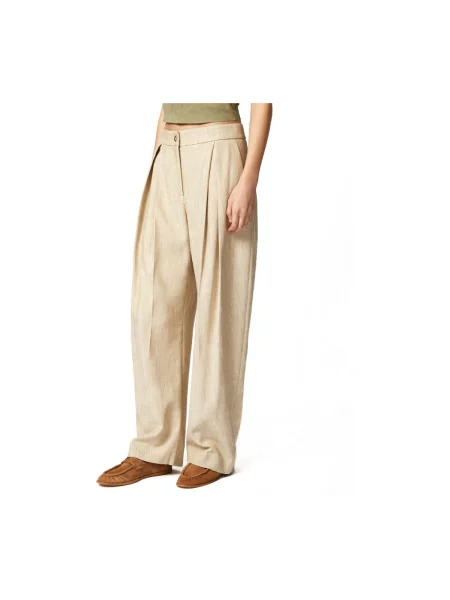Pantaloni Pinko bej