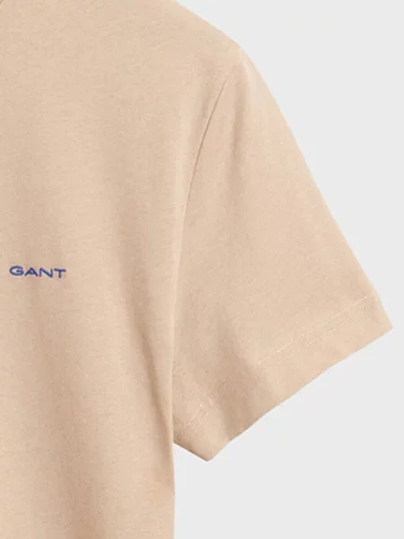 Футболка Gant бежева