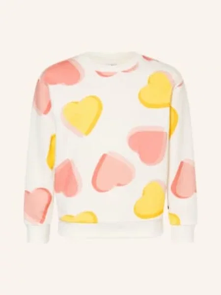 Petit Bateau Mikiny / starorůžová / tmavě žlutá bílá