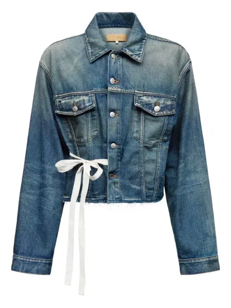 Geacă de blugi Mm6 Maison Margiela albastru