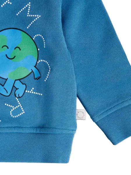 Bluza dziecięca Stella Mccartney niebieska