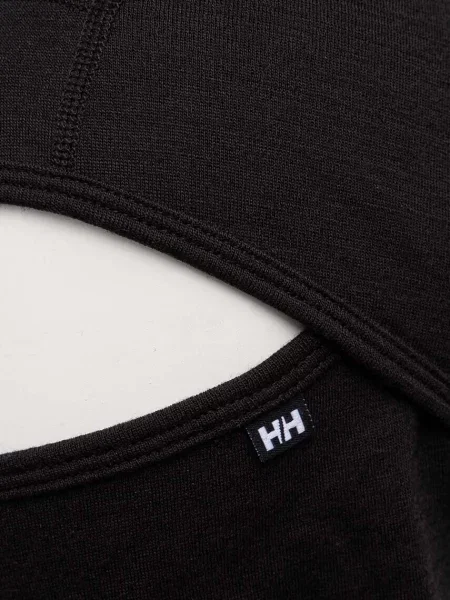 Helly Hansen spodnie dresowe wełniane dziecięce czarny