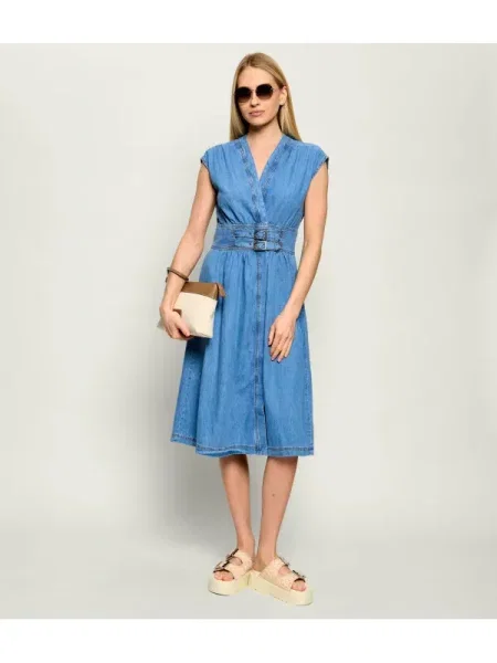 Ba&sh De blugi rochie LOVE albastru