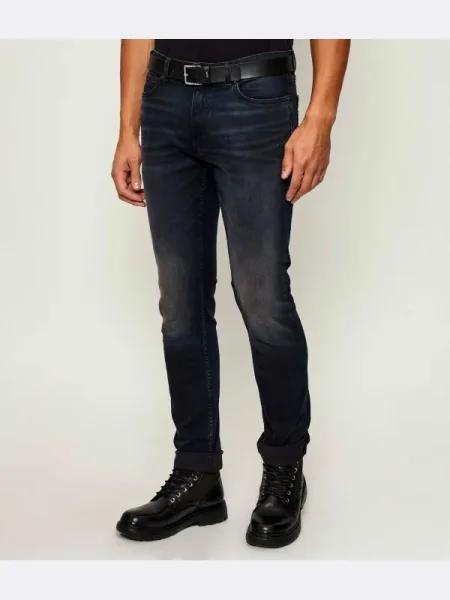 HUGO jeans bleumarin albastru